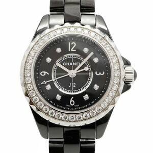 Chanel J12 H2571 Black Dial Women's Watch